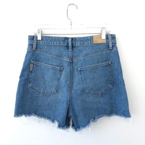 Paige Dani Short Leela Deconstructed Vintage Inspired Denim - Picture 8 of 15